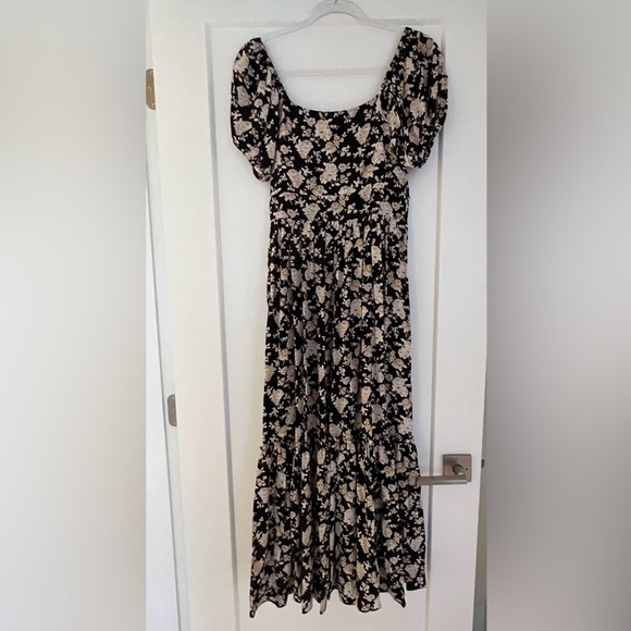 NWT Loveshackfancy 100% silk Angie dress in Almond Cookie, size 2. - Picture 5 of 5